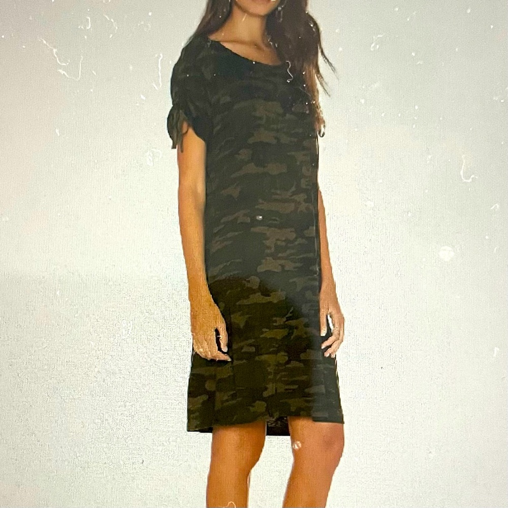 Sanctuary Ojai Camo Tee Shirt Dress Size M